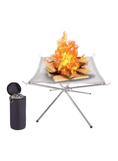 Buy Folding Campfire Rack 25x10x10cm 25x10x10cm in UAE