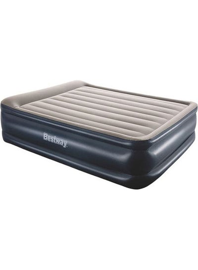 Buy Tritech Airbed Queen Built-in AC Pump air_mattresses_accessories plastic Black/White 203 x 152 x 56cm in Saudi Arabia