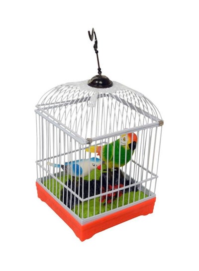 Buy Two Happy Birds With Cage in Saudi Arabia