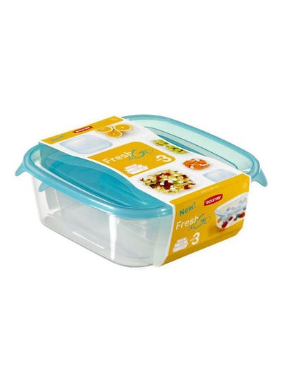 Buy Fresh & Go Square Food Keeper Container Clear 0.25Liters in Egypt