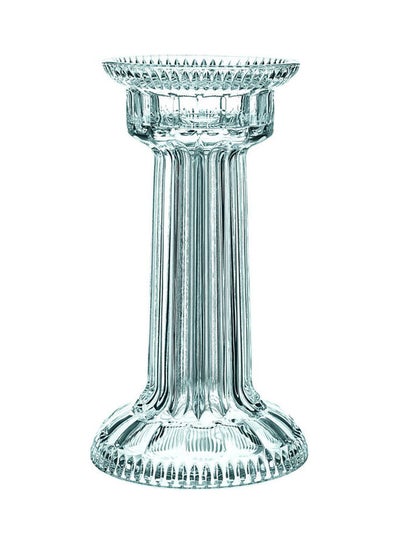 Buy Santorin Decorative Candle Holder Clear 6.7X4.1X9cm in Egypt