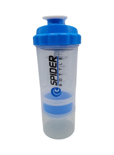 اشتري Multiple Compartment Protein Shaker شفاف/أزرق في السعودية