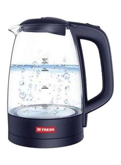 Buy Glass Electric Kettle 1.7 L FEK-798 Multicolour in Egypt