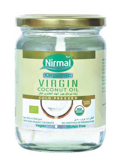 Buy Nirmal Organic Virgin Coconut Oil 500ml in UAE