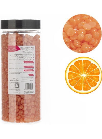 Buy New Pellet Hot Wax Orange 300grams in Saudi Arabia
