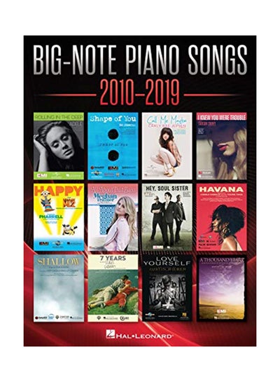 اشتري Big-Note Piano Songs, 2010-2019 Paperback الإنجليزية by Hal Leonard Corp في الامارات