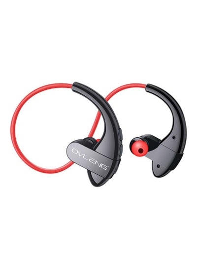 Buy Sports Bluetooth Earphone Red/Black in UAE