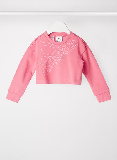Buy Now - Kids/Teen Essentials Logo Sweatshirt Hazy Rose/Light Pink with  Fast Delivery and Easy Returns in Dubai, Abu Dhabi and all UAE