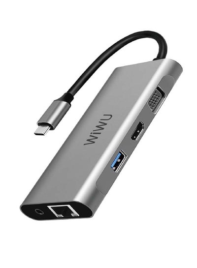 Buy Alpha 11 In 1 USB-C Hub Gray in Egypt