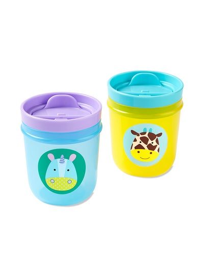 Buy Zoo Tumbler Cup  -  Unicorn/Giraffe in UAE