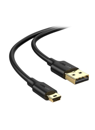 Buy Mini USB 2.0 Type A To B Charging Data Cable Black in Egypt