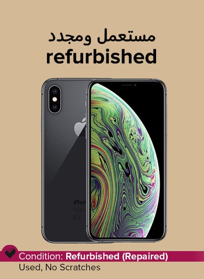 Buy Refurbished - iPhone XS With Facetime Space Grey 256GB ROM 4G LTE in UAE