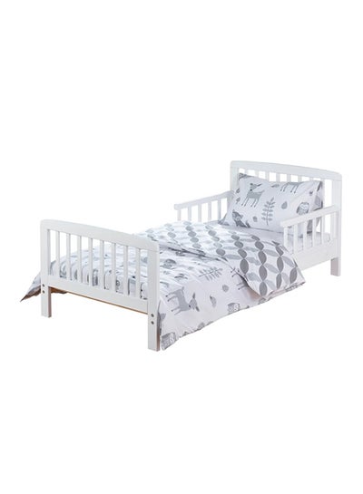 Buy Woodland Tales Toddler Bedding Set - Grey in UAE