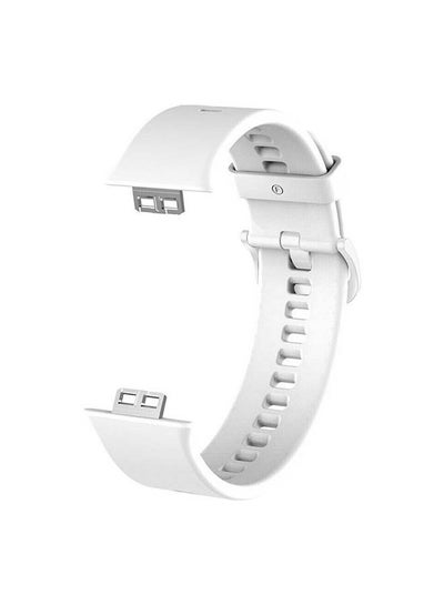 Buy Replacement Band For Huawei Watch Fit White in Saudi Arabia