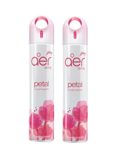 Buy aer Air Freshener Spray Petal Crush Pink 300 ml   Pack of 2 Pink in UAE