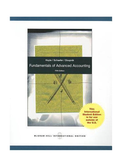 اشتري Fundamentals Of Advanced Accounting Paperback الإنجليزية by Hoyle/Schaefer/Doupnik - 2012 في مصر