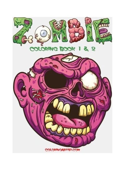 اشتري Zombie Coloring Book 1 And 2 Paperback English by Nick Snels - 2016 في الامارات