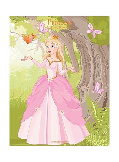 Buy Princess Coloring Book 1 & 2 paperback english in UAE