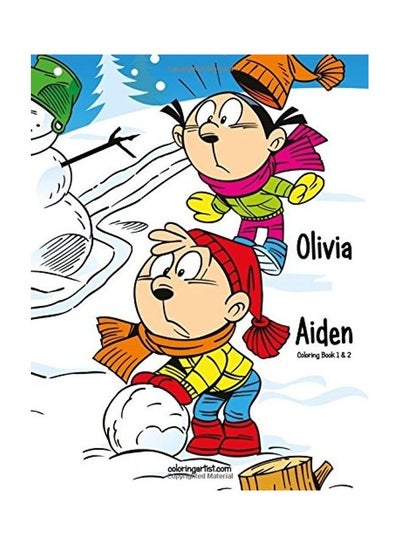 اشتري Olivia And Aiden Coloring Book 1 And 2 paperback english - 2016 في الامارات