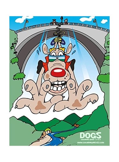 Buy Dogs Colouring Book 1, 2 And 3 paperback english in UAE