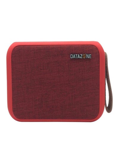 Buy Portable Bluetooth Speaker With Built-In Mic Red in Saudi Arabia