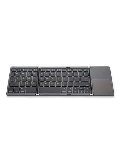 Buy Foldable Bluetooth Keyboard Black in Saudi Arabia