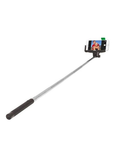 اشتري Portable Bluetooth Selfie Stick For Mobile Black في السعودية