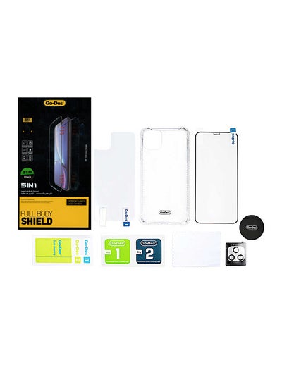 Buy 5-In-1 Full Body Shield For iPhone 11 Pro Clear in Saudi Arabia