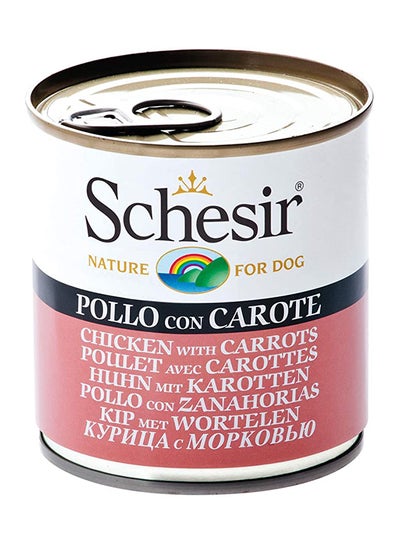 Buy Chicken With Carrots  Can For Dog Multicolour 285grams in UAE