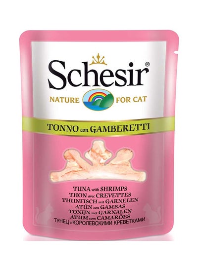 Buy Tuna With Shrimp For Cat Multicolour 70grams in UAE