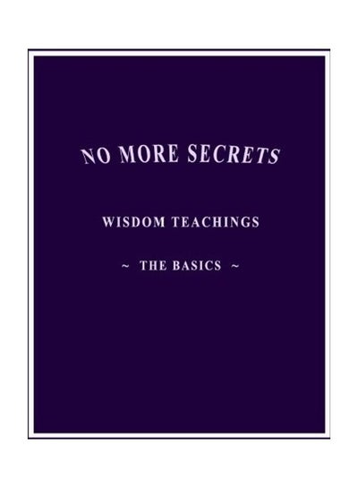 Buy No More Secrets paperback english in UAE