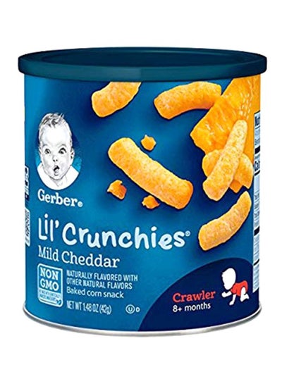 Buy Lil' Crunchies Mild Cheddar 42grams in UAE