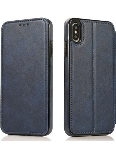 Buy Protective Case Cover for Apple iPhone X/XS Blue in Saudi Arabia