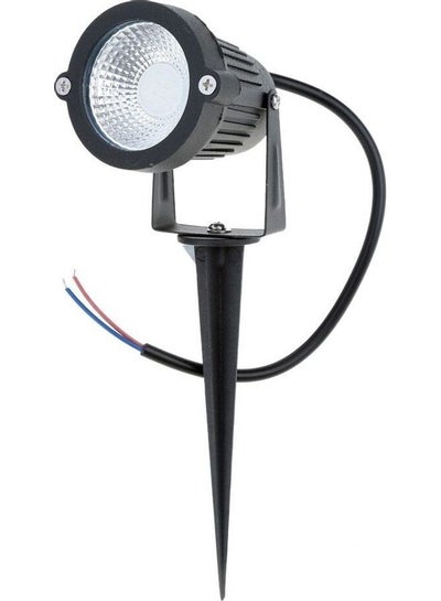 Buy Water Resistant Outdoor LED COB Light Black in Saudi Arabia