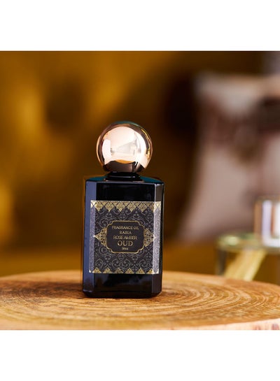 Buy Rabia Rose Amber Fragrance Oil Black 50ml in Saudi Arabia