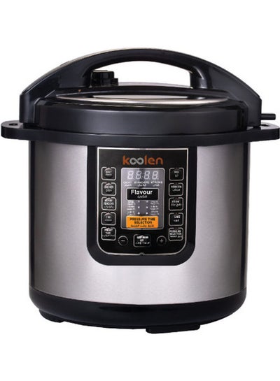 Buy Electric Pressure Cooker 12.0 L 1600.0 W 816106005 Silver/Black in Saudi Arabia