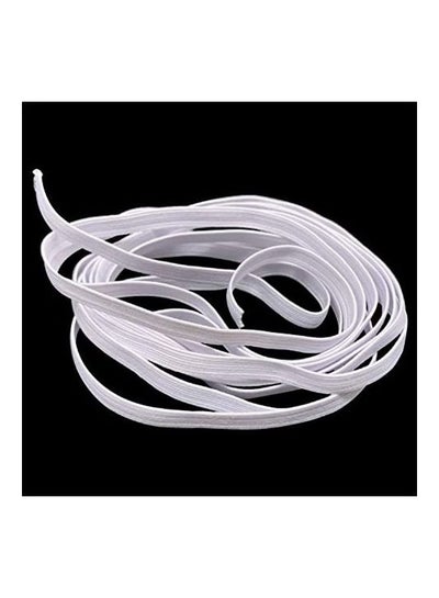 Buy Elastic Spool Cord White 1meter in Saudi Arabia