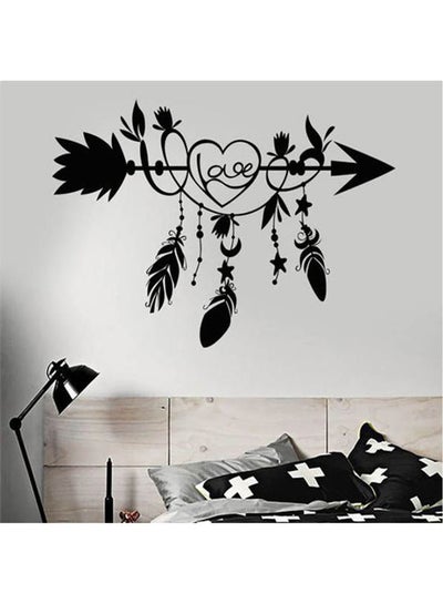 Buy Modern Decorative Wall Sticker Black 45x60cm in Egypt