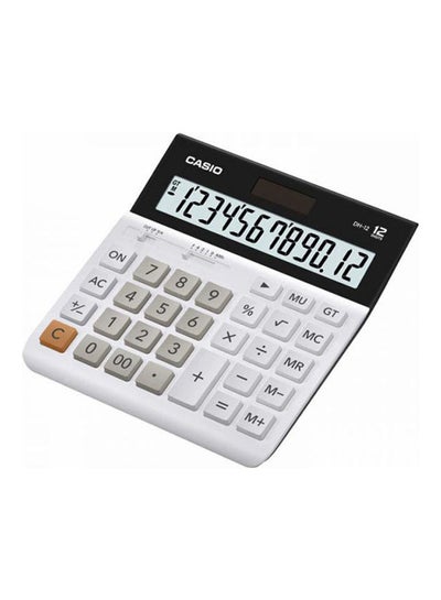 Buy Digital Desktop Calculator White -DH-12-WE-W-DP in Egypt