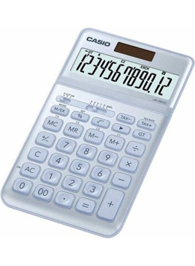 Buy Casio JW-200SC-BU-N-DP Premium & Stylish Calculator (Light Blue) in Egypt