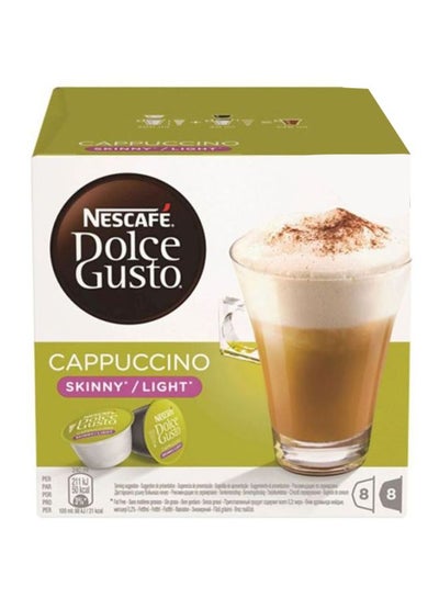 Buy Dolce Gusto Skinny Coffee Capsules Cappuccino 240ml in UAE