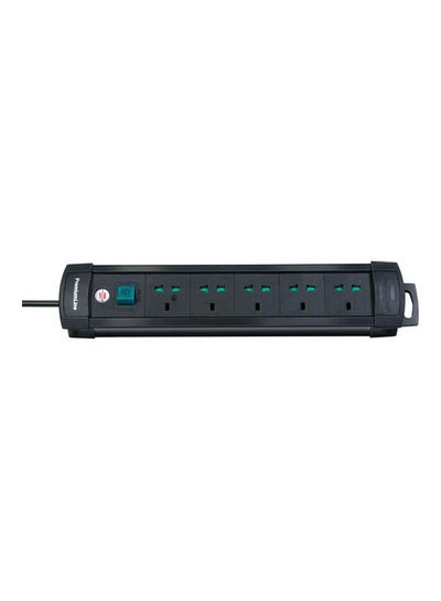 Buy Premium-Multi-Line Extension Socket black Black 3mm in UAE