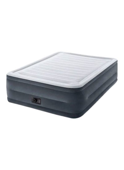 Buy Dura Beam Series Hi-Rise Airbed With Bip Black/Grey Queen in UAE