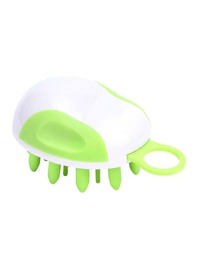 Buy Hair Shampoo Scalp Brush White/Purple 104x5x8cm in Saudi Arabia