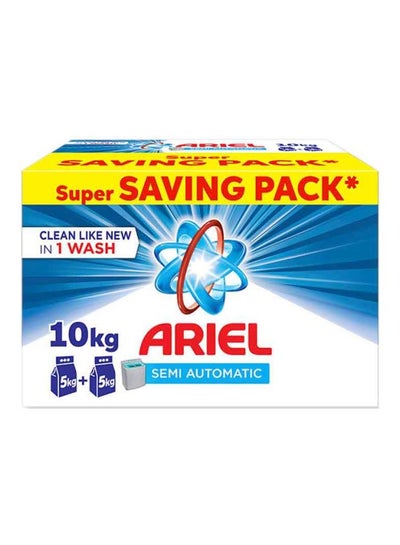 Buy Semi Automatic Laundry Detergent Powder 10kg in Saudi Arabia