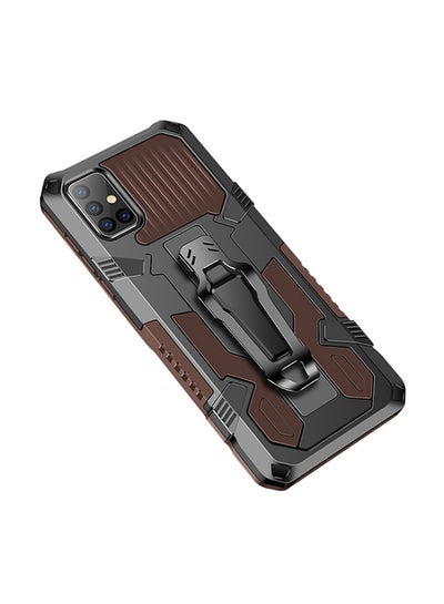 Buy Protective Case Cover for Apple iPhone 12 Black/Brown in Saudi Arabia