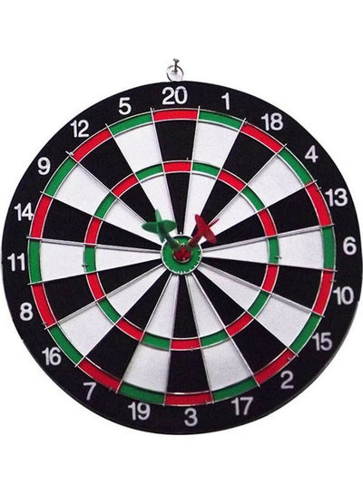 Buy Darts Board Game with 4 Darts 29.3cm in Saudi Arabia