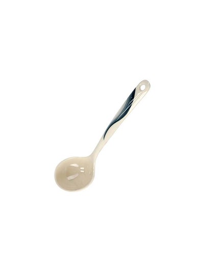 Buy Melamine Super Rays Spoon Green 8inch in UAE