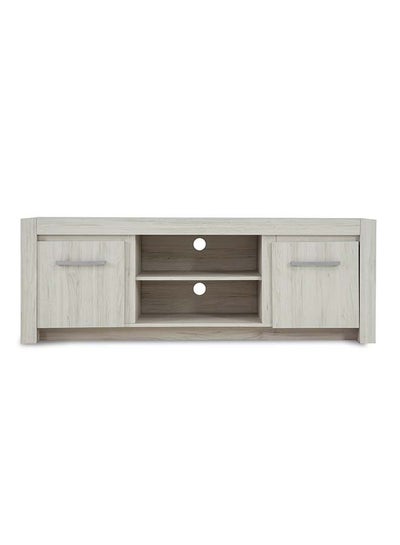 Buy Juhu Entertainment Unit White 160 x 47.5 x 56cm in UAE