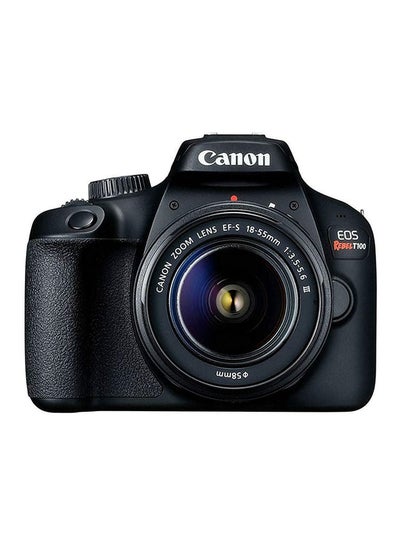 Buy EOS Rebel T100 Digital SLR With 18-55MM Lens Kit Camera in Saudi Arabia